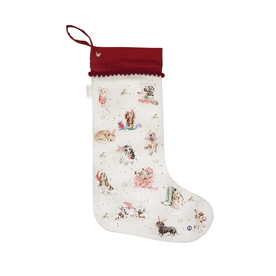 Wrendale Weihnachtsstrumpf "A Pawsome Christmas", Motiv Hunde Wrendale Weihnachtsstrumpf "A Pawsome Christmas", Motiv Hunde