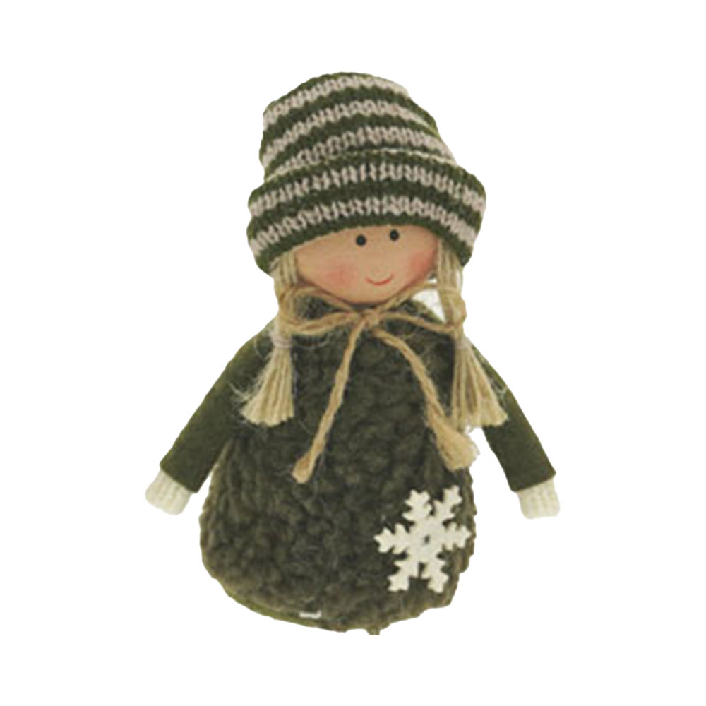 Decoratieve pop Coco L, kleur groen Decoratieve pop Coco L, kleur groen