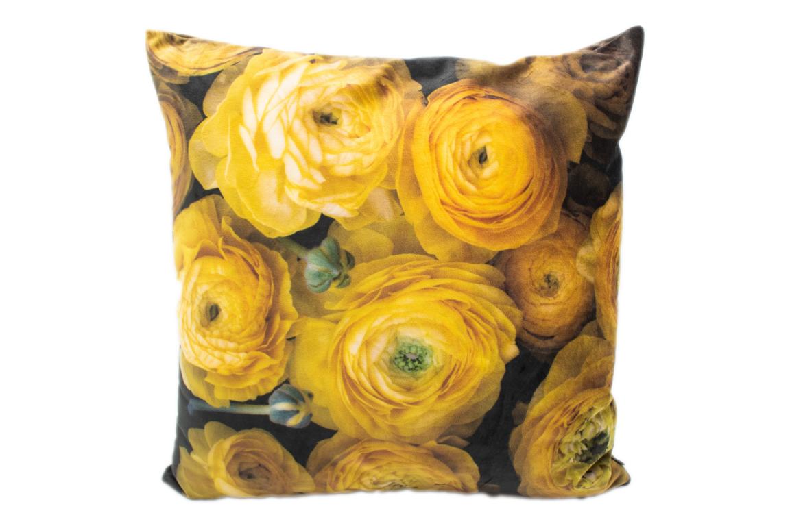 pad PIVOT Kissenhülle, mustard, senffarbend 45 x 45cm