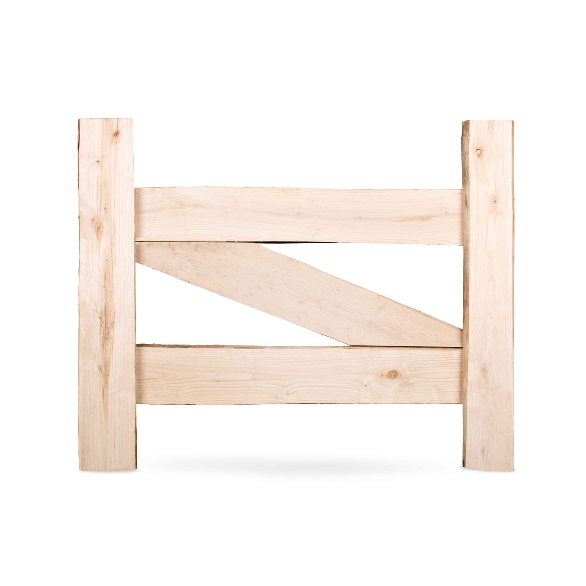 Feldtor/Weidetor (genagelte Ausführung), Edelkastanie B100 cm H80 cm