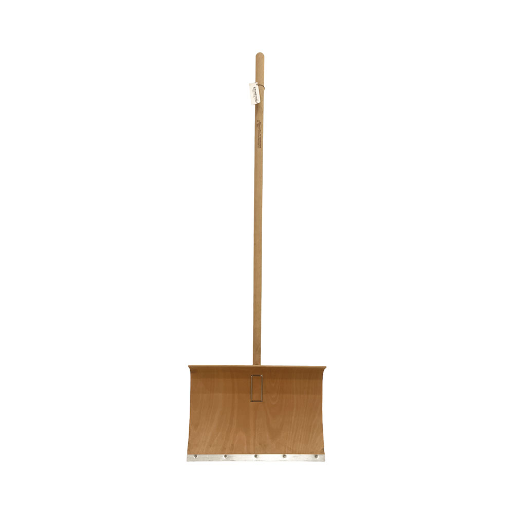 Krumpholz, Sperrholzschneeschieber mit Stahlleiste und Stiehl, 50cm Krumpholz, Sperrholzschneeschieber mit Stahlleiste und Stiehl, 50cm