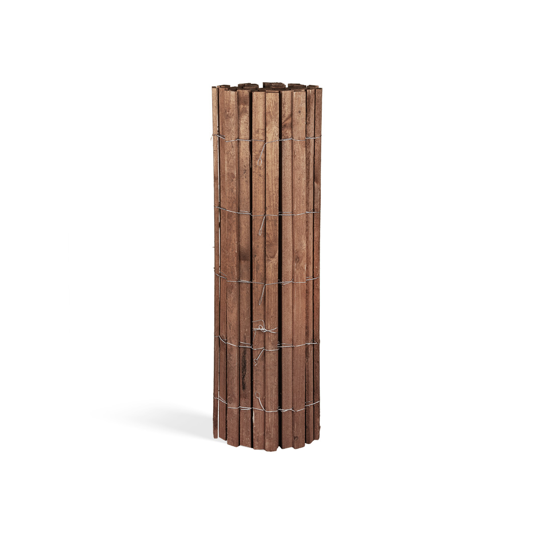 Baumschutz-/ Bissschutzzaun aus Fichte (imprägniert) - Länge 5 Meter, Höhe 120 cm, Lattenabstand ~6 cm