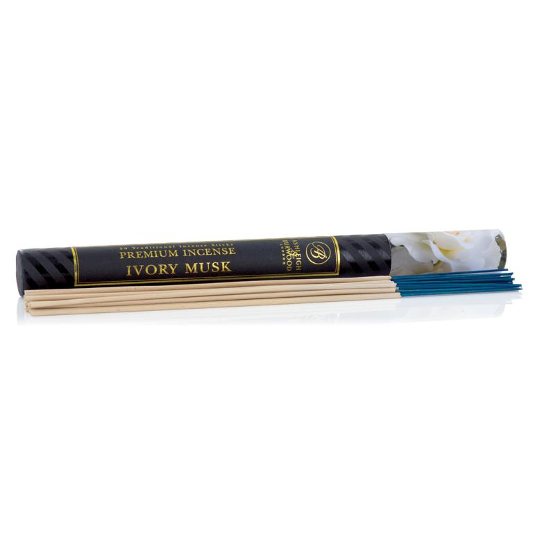 ASHLEIGH & BURWOOD Räucherstäbchen Ivory Musk, Inhalt 30 Stück, Länge 35cm