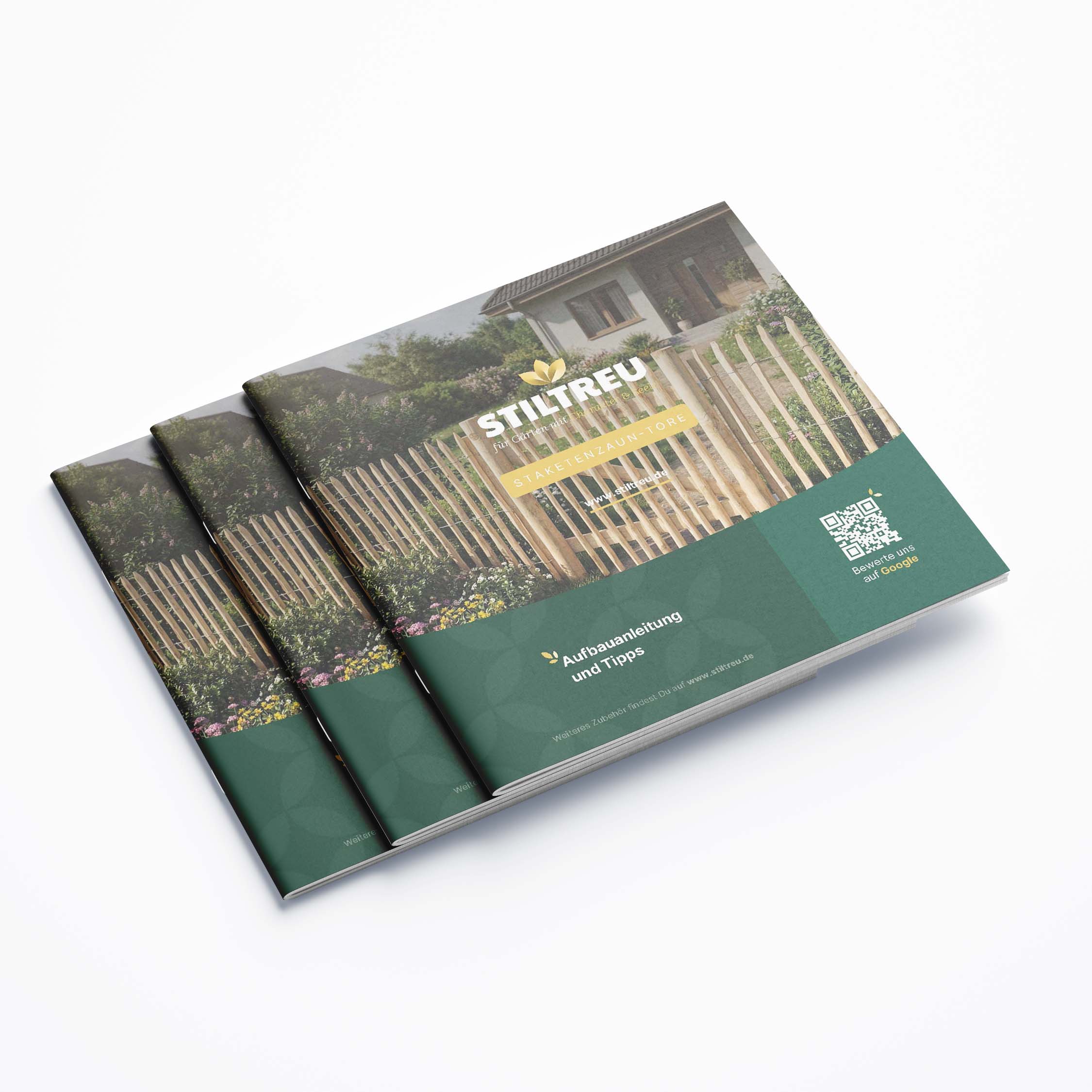 STILTREU Staketenzaun-Tor Aufbauanleitung