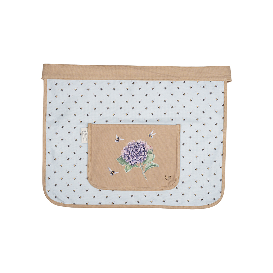 Wrendale Gartenschürze, Motiv Hummel und Hortensie "Hydrangea", hellblau/beige, 39x49cm, Gurtlänge 2,20m Wrendale Gartenschürze, Motiv Hummel und Hortensie "Hydrangea", hellblau/beige, 39x49cm, Gurtlänge 2,20m