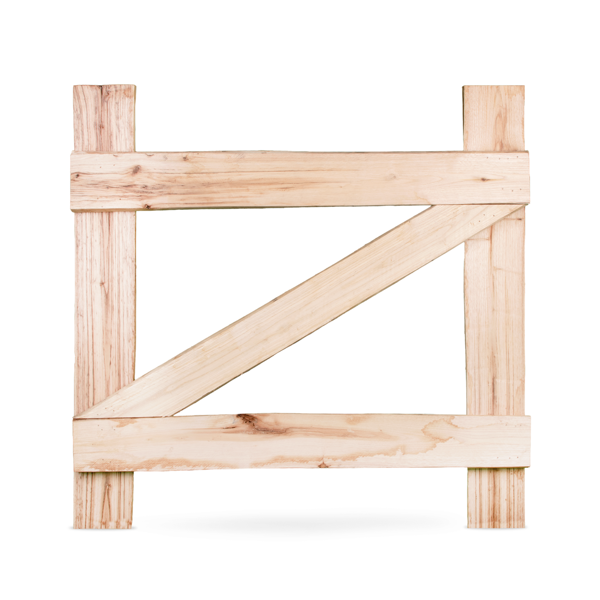 Feldtor/Weidetor (genagelt), Edelkastanie B120 cm H120 cm