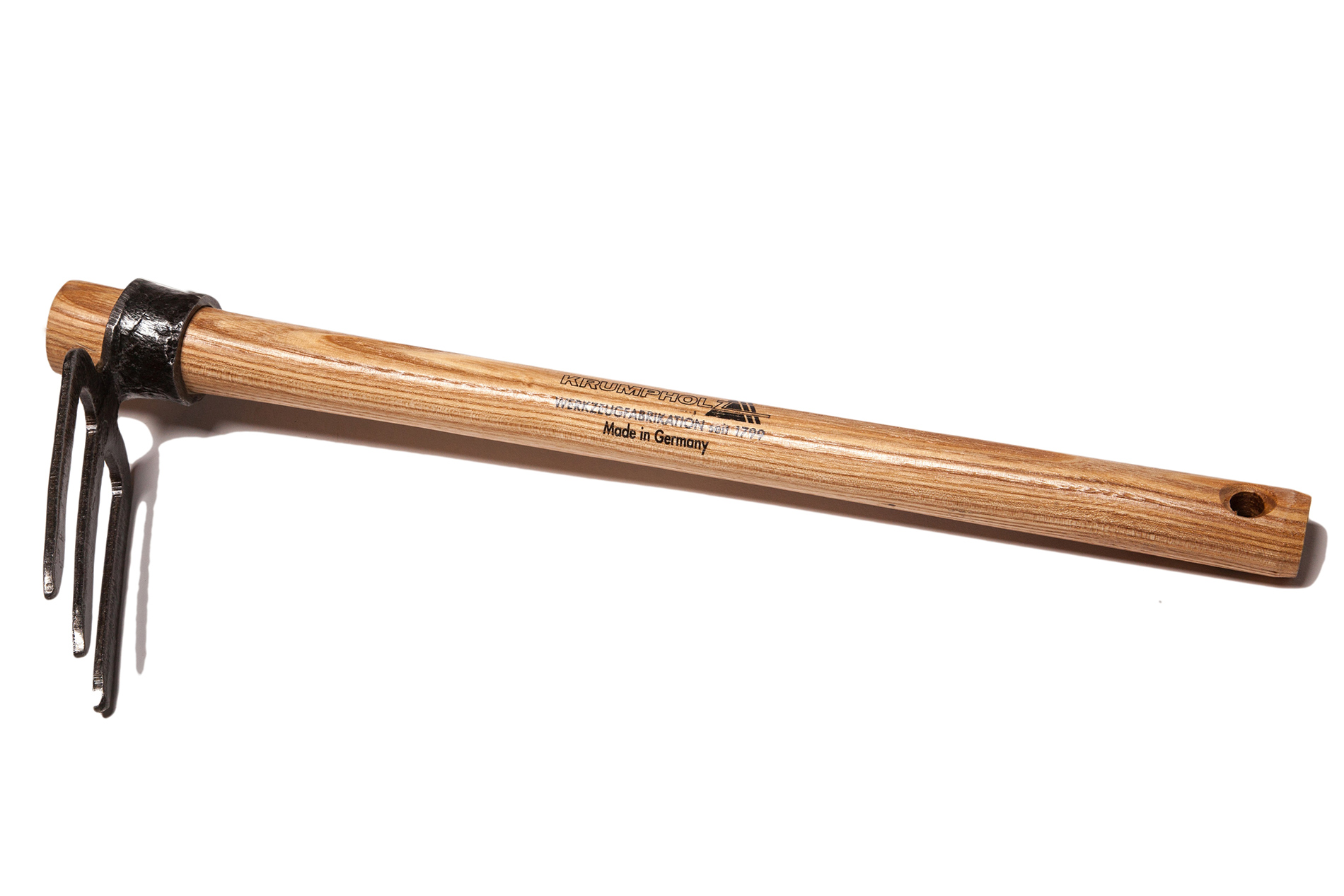 Krumpholz Häulein (geschmiedet) 3 Zinken mit Eschenstiel (40 cm) Krumpholz Häulein (geschmiedet) 3 Zinken mit Eschenstiel (40 cm)