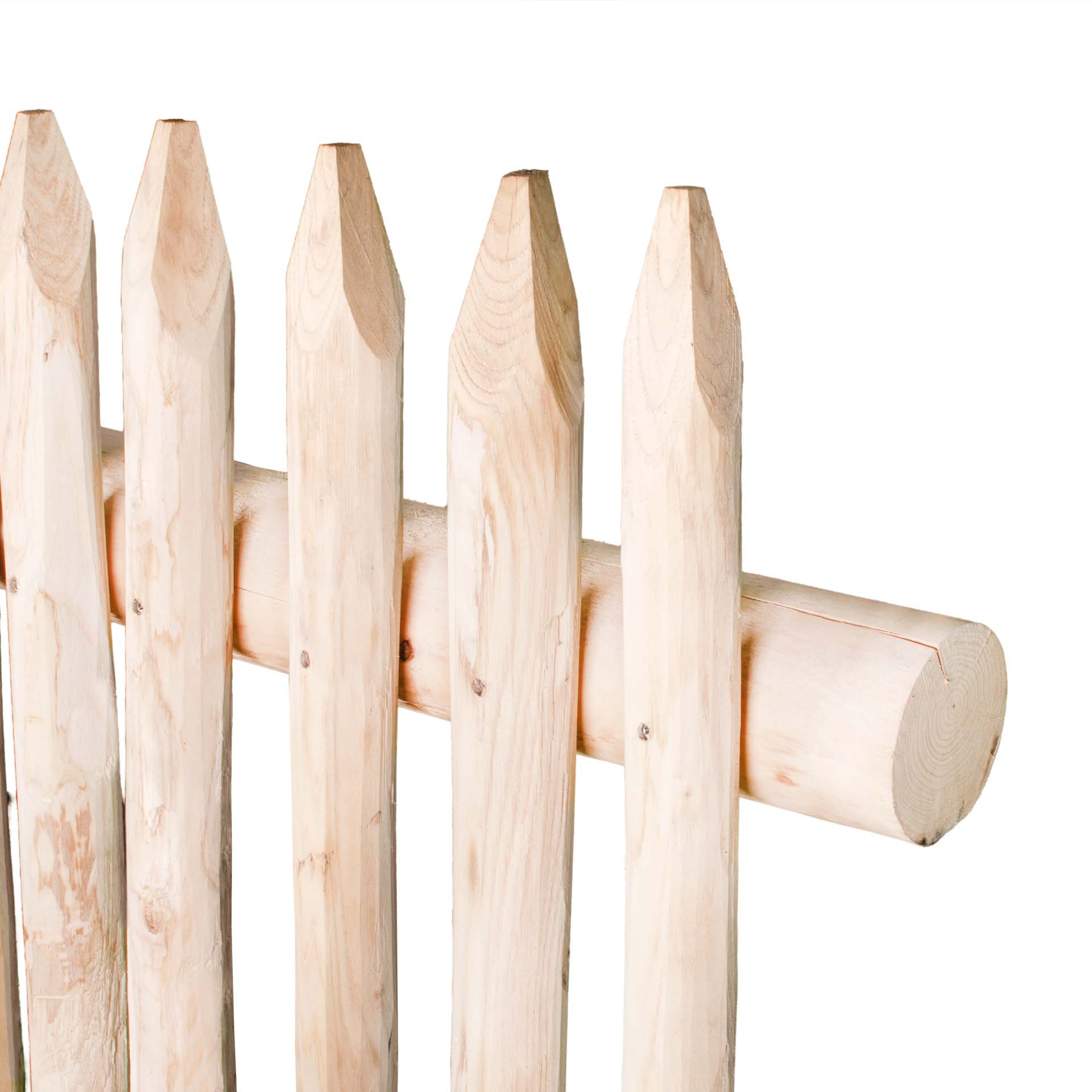 Polderzaun-Element aus Edelkastanie Bausatz 150 cm 120 cm