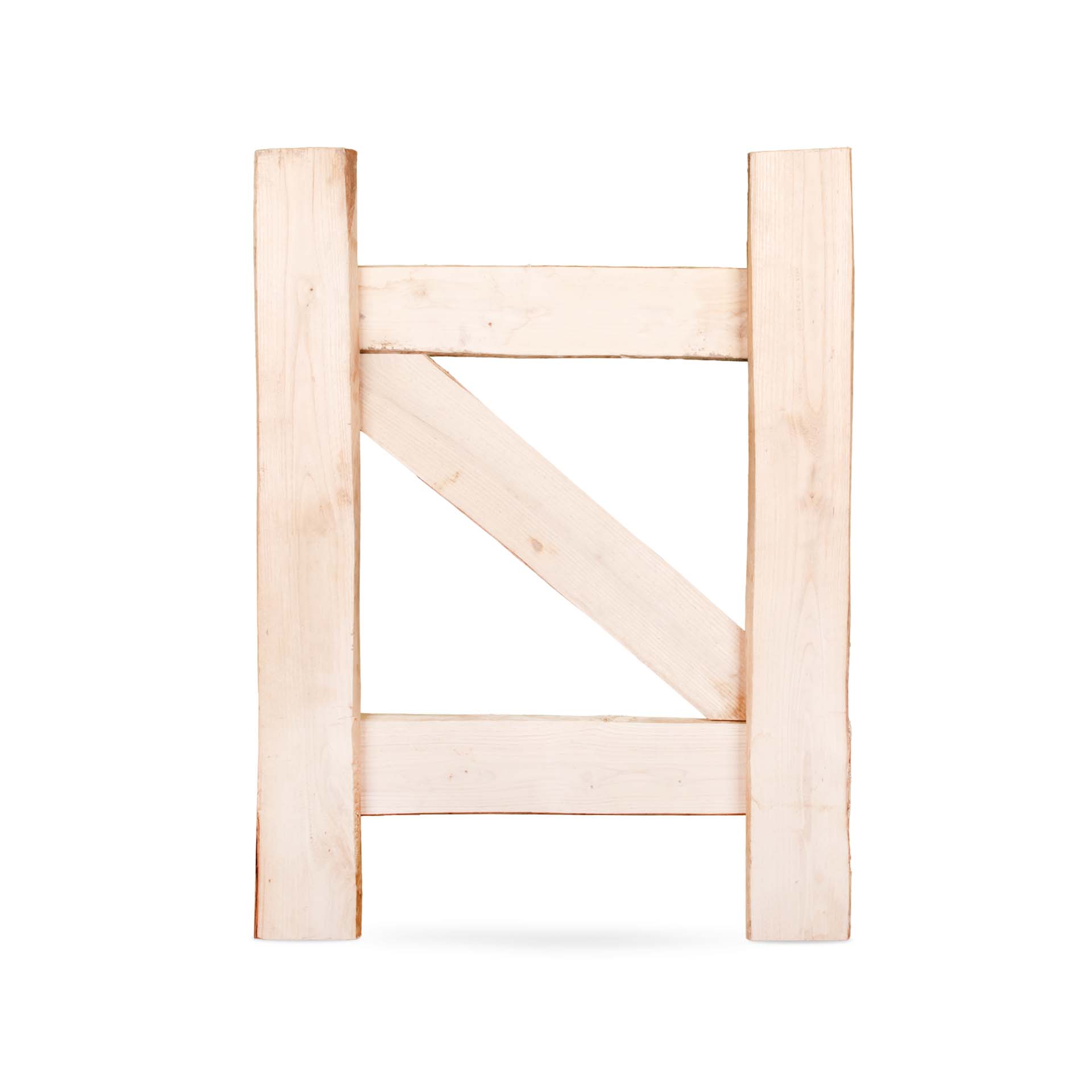 Feldtor/Weidetor (genagelte Ausführung), Edelkastanie B75 cm H100 cm
