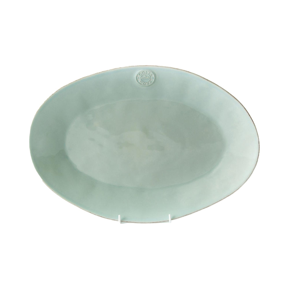 Costa Nova, Platte Nova, oval, türkis, 40 cm