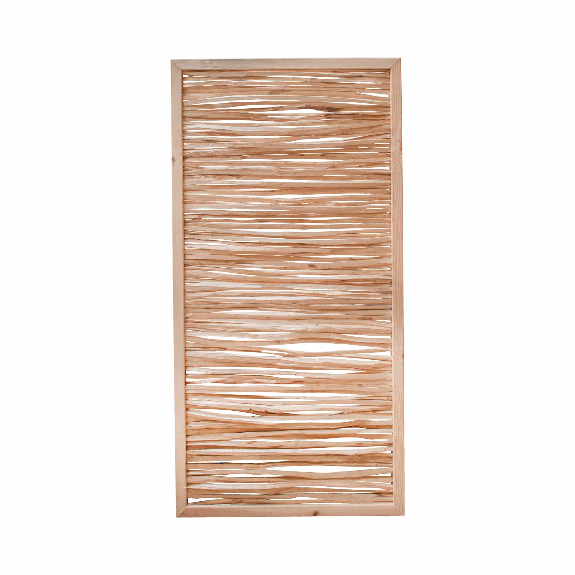 Sichtschutzelement aus Haselnuss, Breite 90 cm, Höhe 180 cm Sichtschutzelement aus Haselnuss, Breite 90 cm, Höhe 180 cm