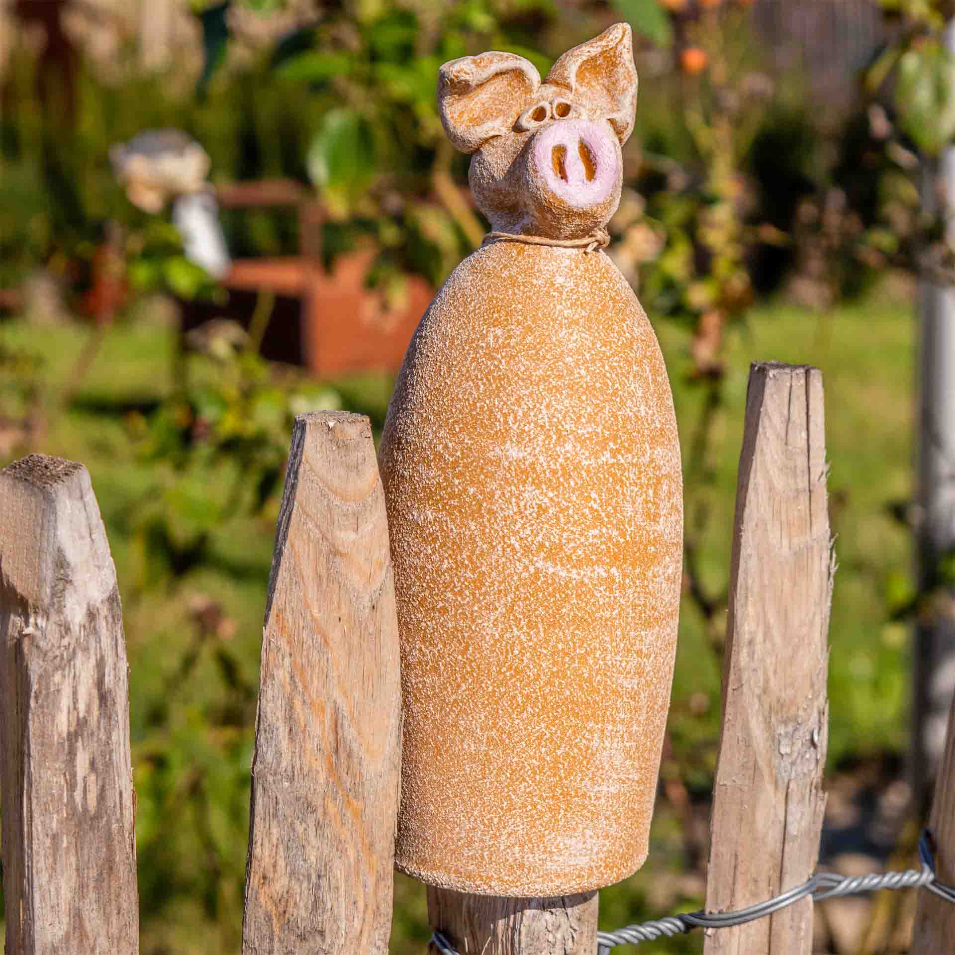 Zauntier, Zaunhocker Schwein "Chop Säu" Zauntier, Zaunhocker Schwein "Chop Säu"