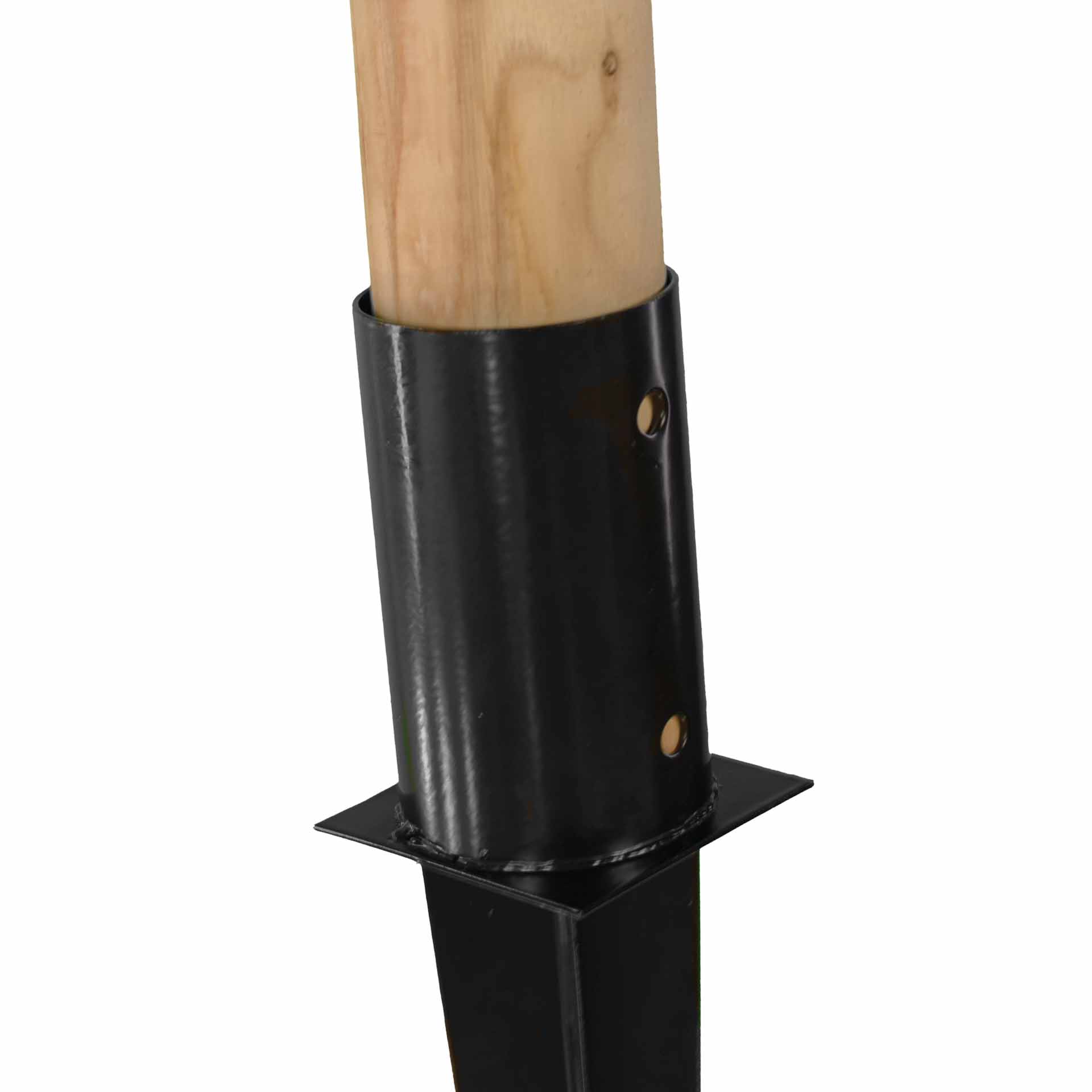 Cilindrisch gefreesde palen (80 mm), lengte 120 cm, voor bodemhulsen, kastanje Cilindrisch gefreesde palen (80 mm), lengte 120 cm, voor bodemhulsen, kastanje