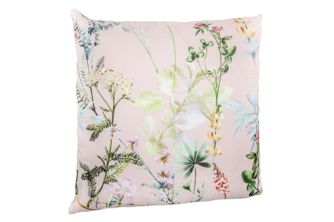 Plant kussenhoes, rozekleurig, 50x50 cm Plant kussenhoes, rozekleurig, 50x50 cm