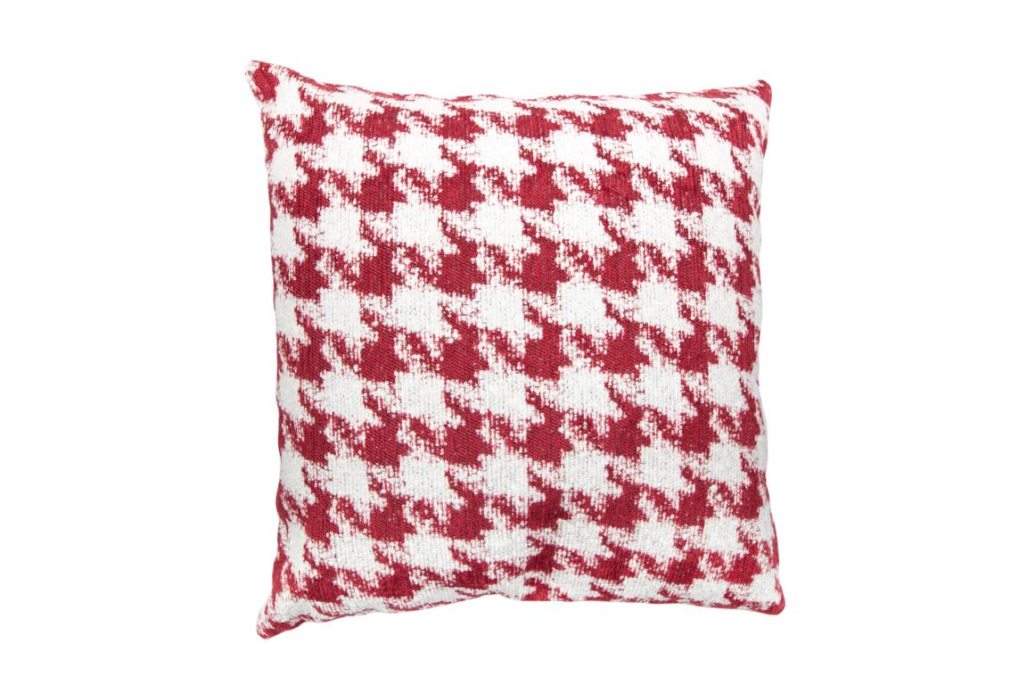 Kissenhülle Spice rot, struktur gemustert, 50x50 cm Kissenhülle Spice rot, struktur gemustert, 50x50 cm