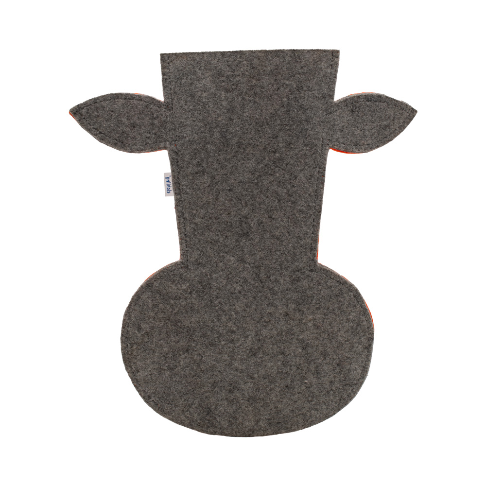 Vasenhusse Elch XL 2-farbig grau-orange
